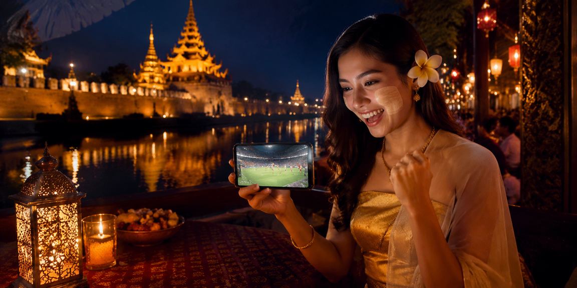 မန္တလေး ကျောက်ဆည်ပဲြဝင်းတွင် ဖုန်းဖြင့် ၂လုံး၃လုံးထီကစားသူများ